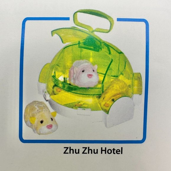 ZhuZhu Pets Carry Case Hotel Green - Picture 2 of 4